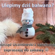 Ulepimy dziś bałwana?