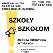 Zbiórka surowców wtórnych