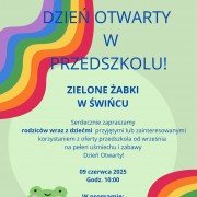Dzień Otwarty w przedszkolu w Świńcu